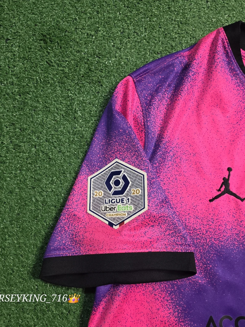 Jordan X PSG Neymar Jr #10 2020/2021 Fourth Hyperpink Jersey Rare XXL Ligue 1